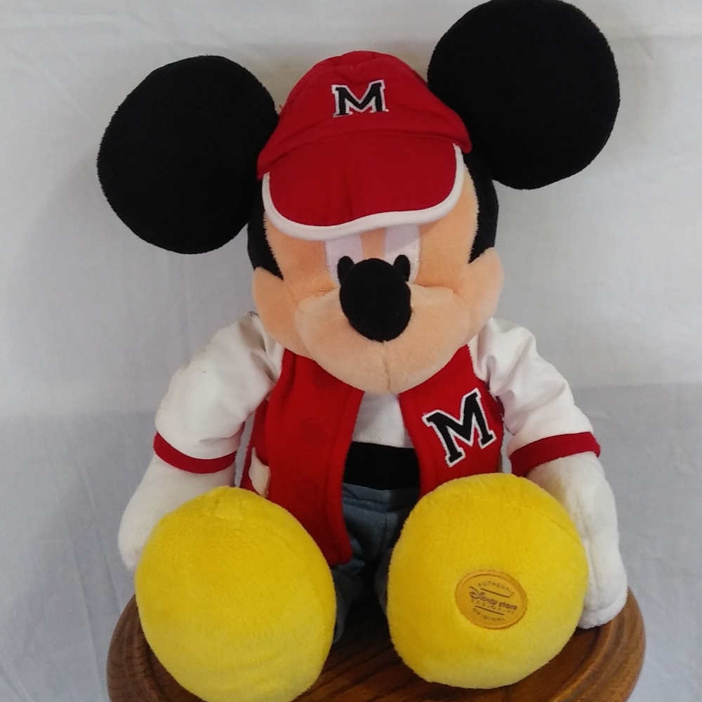 Authentic Disney Store Mickey Mouse Stuffed Animal